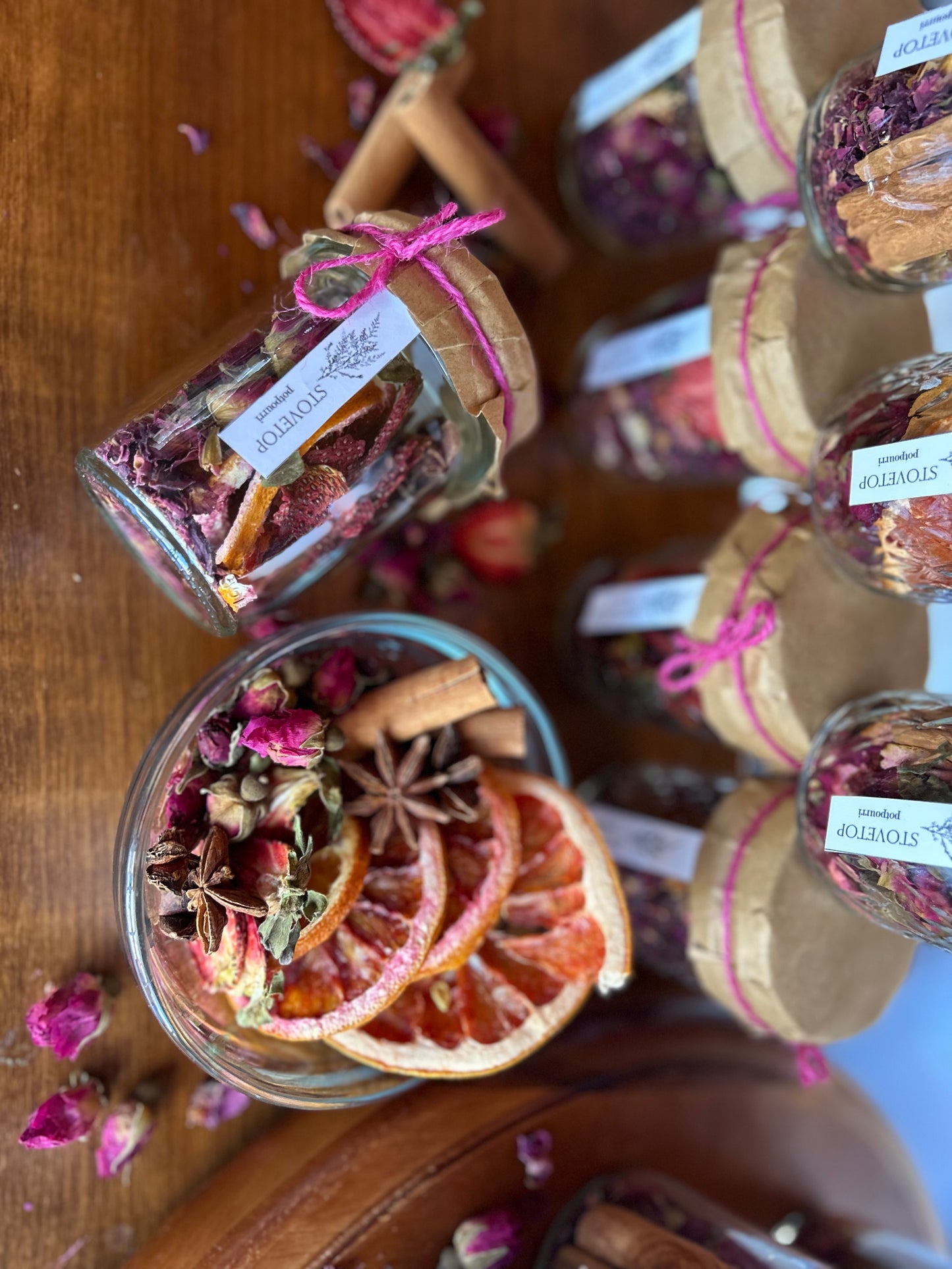 Grapefruit & Strawberry Potpourri Simmer Pot