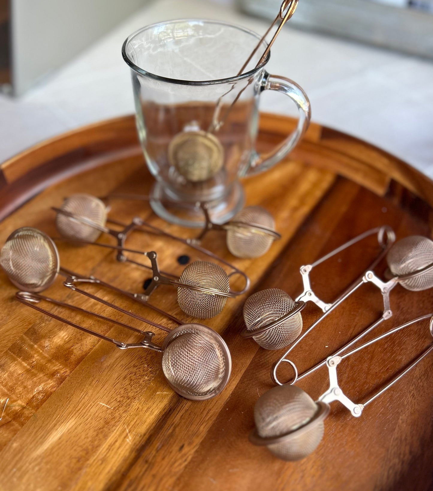 Loose Leaf Tea Snap Handle Infuser