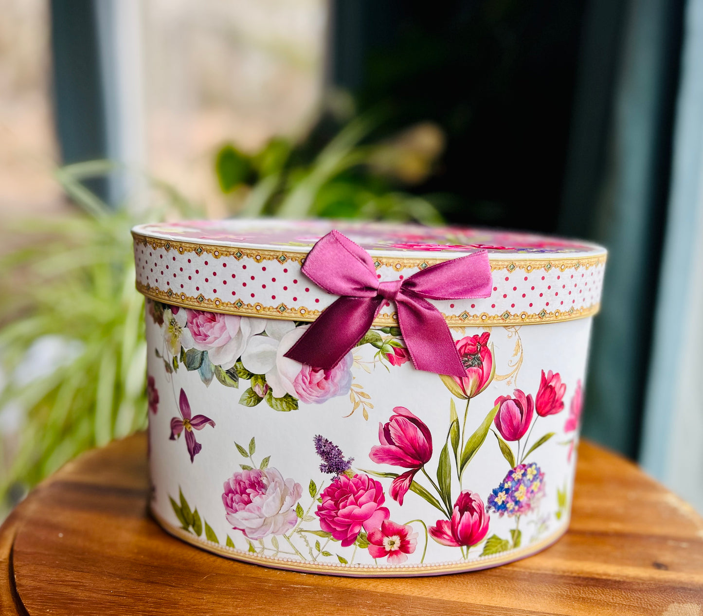 Tulips Bone China Tea Pot